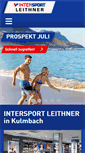 Mobile Screenshot of intersport-leithner.de